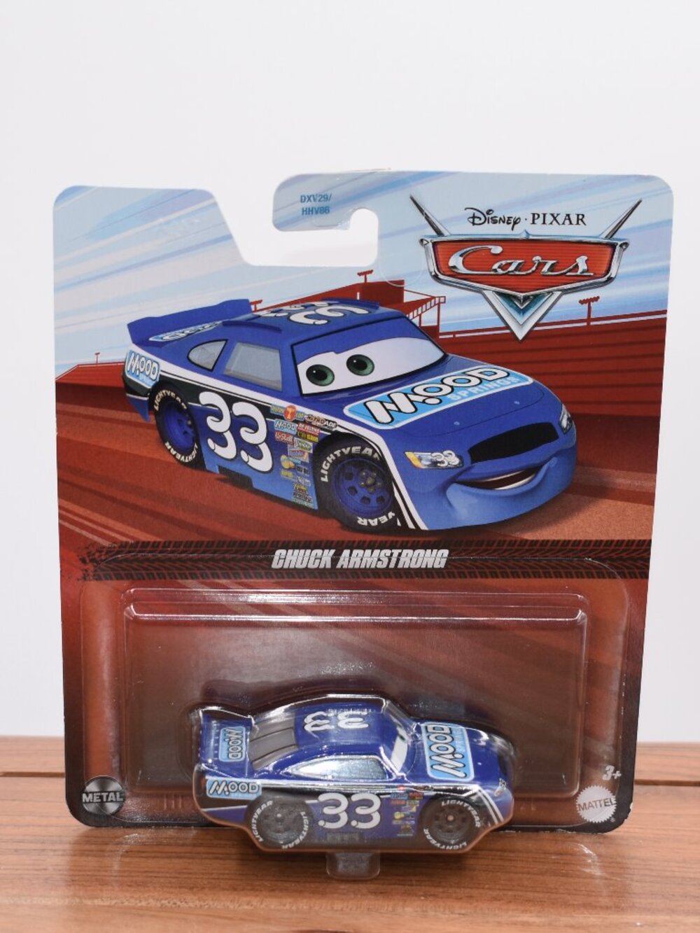 Disney Pixar Cars 33 Chuck Armstrong Mood Springs Diecast NEW Sealed Mattel